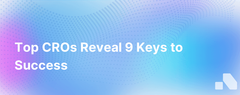 9 Keys To Success According To Top Cros