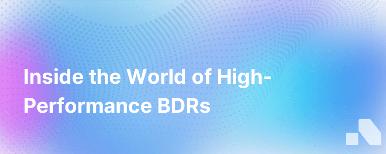 A Window Into The World Of Bdrs