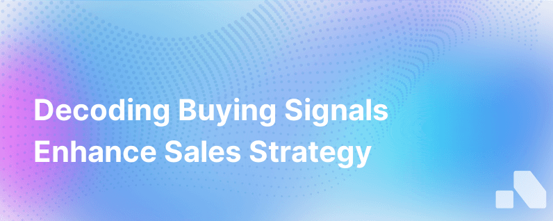 Buying Signals
