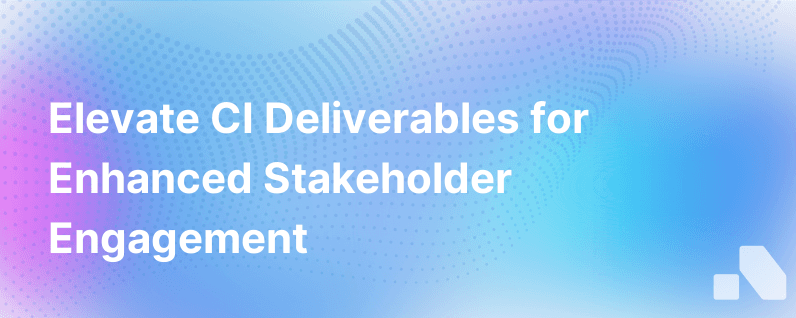 Drive Ci Deliverables Engagement