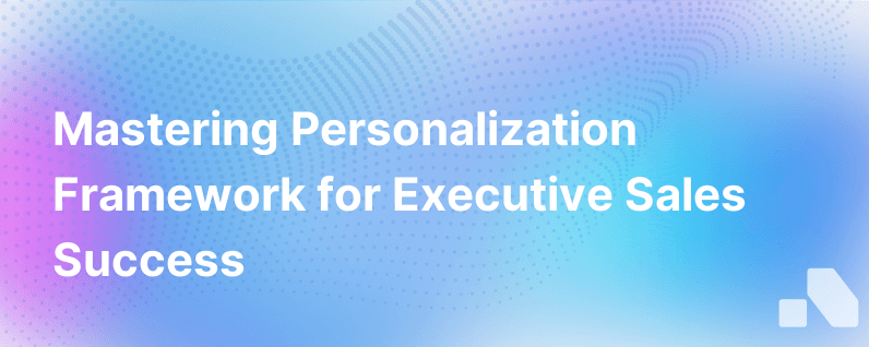 Personalization Framework 2