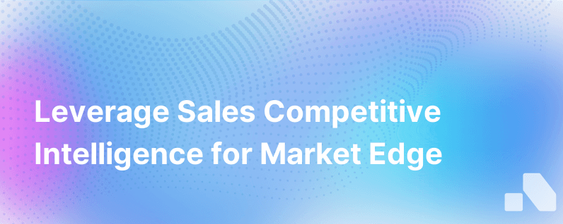 Sales Competitive Intelligence