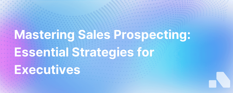 Sales Prospecting