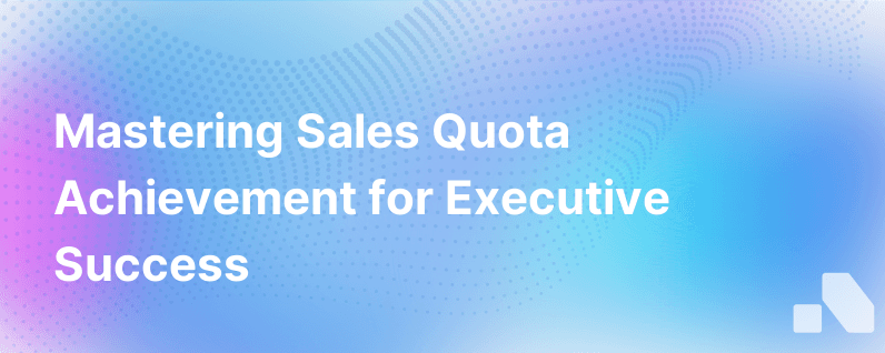 Sales Quota