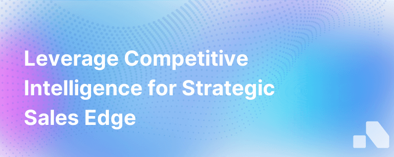 Sharing Competitive Intelligence